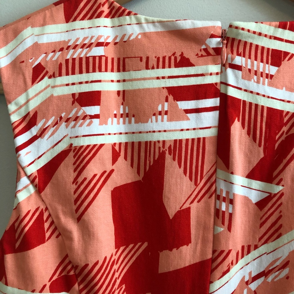 French Connection Geometric Pattern Shift Dress - image 5